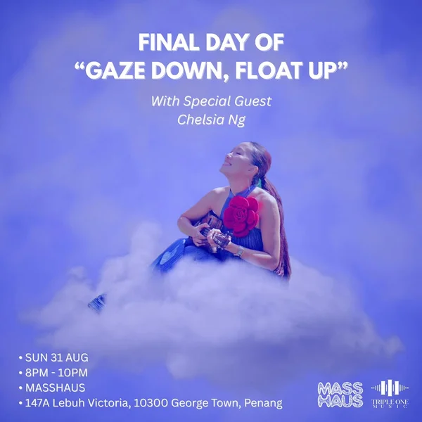 The last day of "Gaze Down, Float Up" is approaching and we want to close the show with something tr...