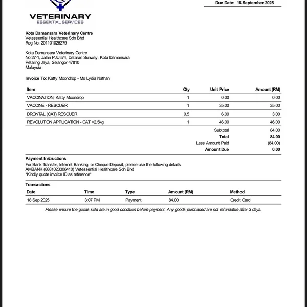 Hello Hooman Fwens , my name is Katty Moondrop.

Not long ago, I was just a tiny kitten on the stree...